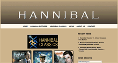 Desktop Screenshot of hannibalclassics.com